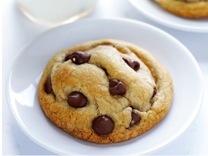 Coconut oil chocolate cookie